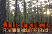 New Jersey  Wildfire Danger Levels and Restrictions